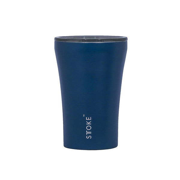 STTOKE Ceramic Reusable Cup Blue 8oz