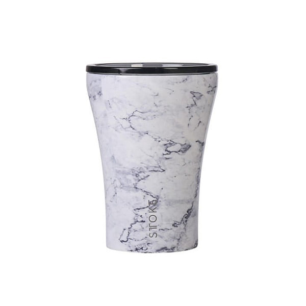STTOKE Ceramic Reusable Cup Marble 8oz