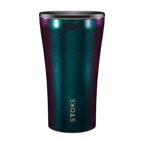 STTOKE Ceramic Reusable Cup Cosmic Green 12oz
