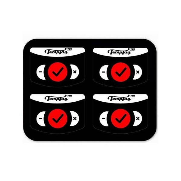 TempTag Tri Milk Thermometer Pack 4 Pack White