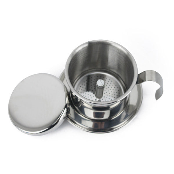 inside a Vietnamese Coffee Dripper