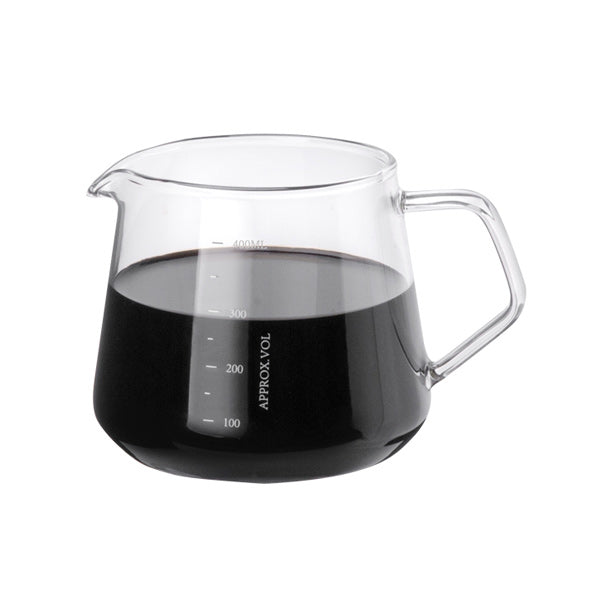 Tiamo Clear Glass Range Server 400ml