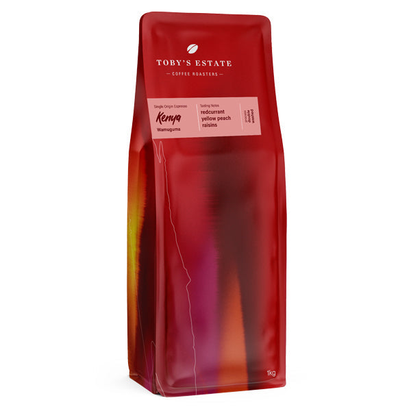 Toby's Estate Coffee Beans - Single Origin Espresso Kenya 1kg