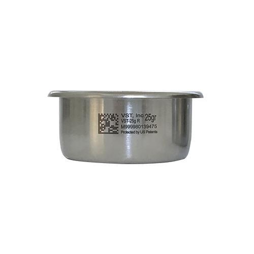 VST Precision Double Ridgeless Filter Basket, 58mm Group 25g 