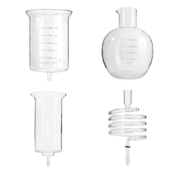 Yama Cold Drip Coffee Maker 25 Cup - Spare Parts Bottom Beaker Lid