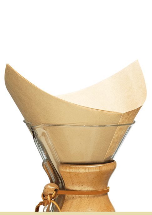 Chemex 6 Cup Square Filters, 100 PK- Natural 