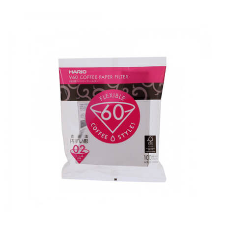 Hario V60 2 cup filters 100 pack