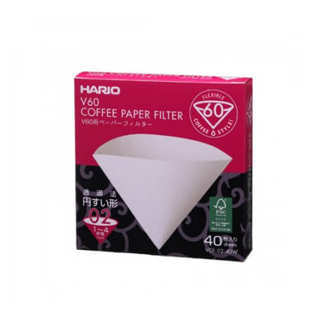 V60 2 Cup (40PCS) Filters