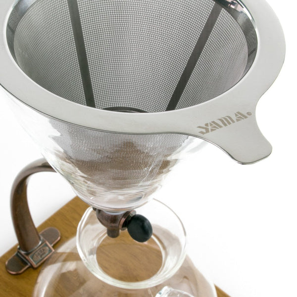 Yama Silverton Stainless Steel Coffee/Tea Dripper